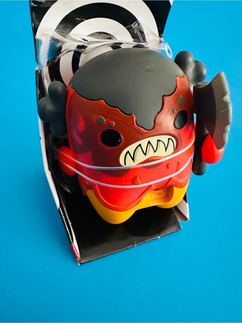 LaVaxe Alotls  Series 1 Kreppy Collectibles Gradheatcher Toting Axe Figure NWT